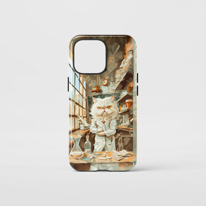 Double-Layer Semi-Handprinted Tough Matte iPhone Case